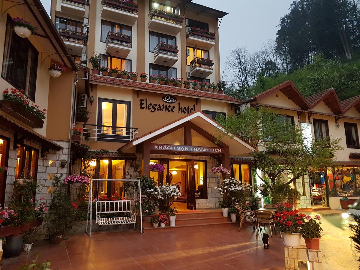 Sapa Elegance Hotel Экстерьер фото